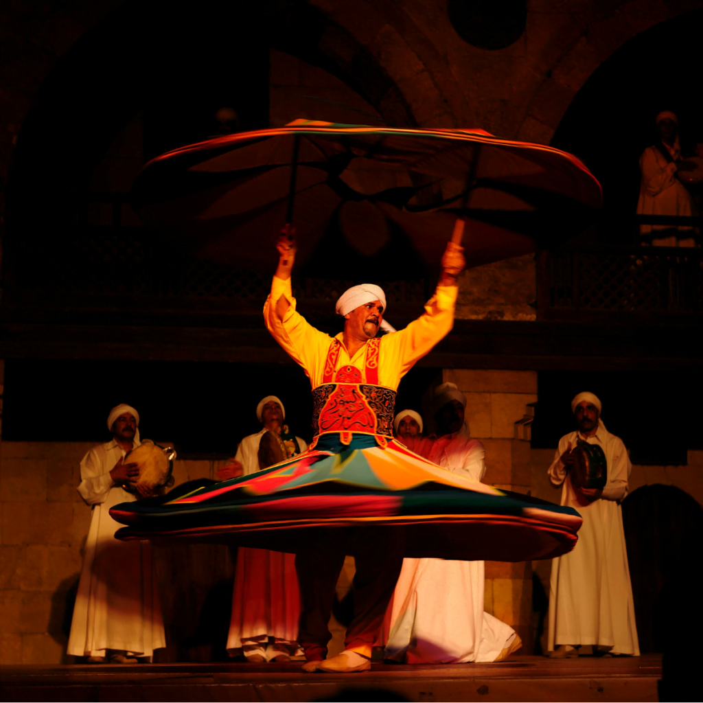 Tanoura Show At Wekalet El Ghouri