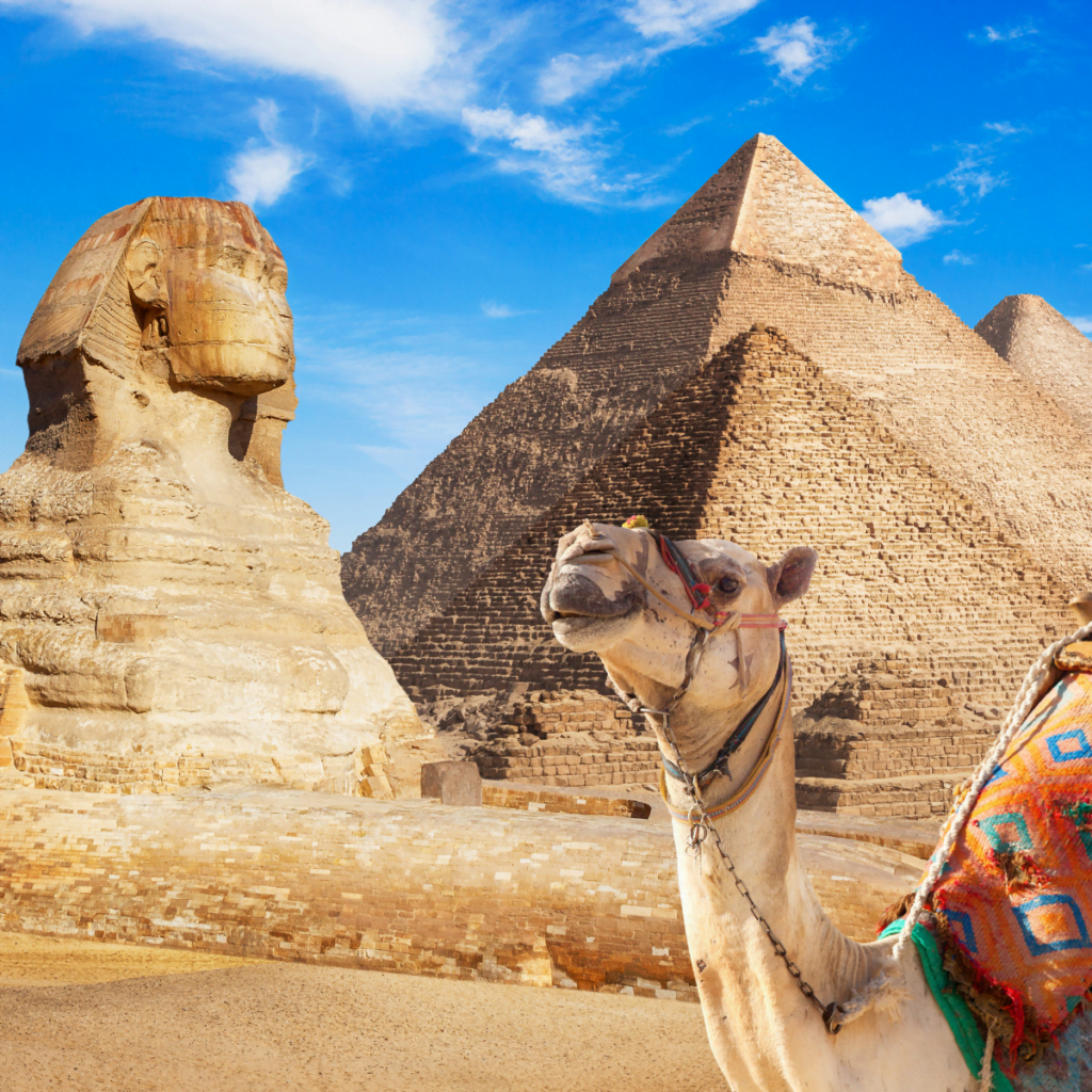 Day Tour to Giza Pyramids, Memphis and Sakkara