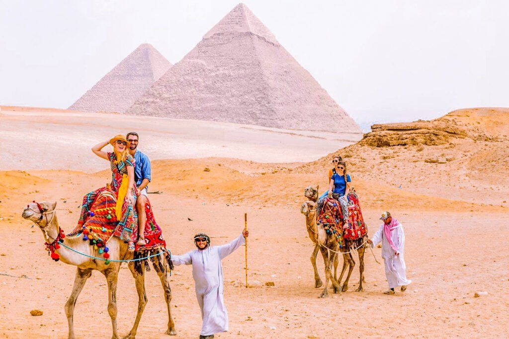 Camel Ride or Horse Around The Pyramids