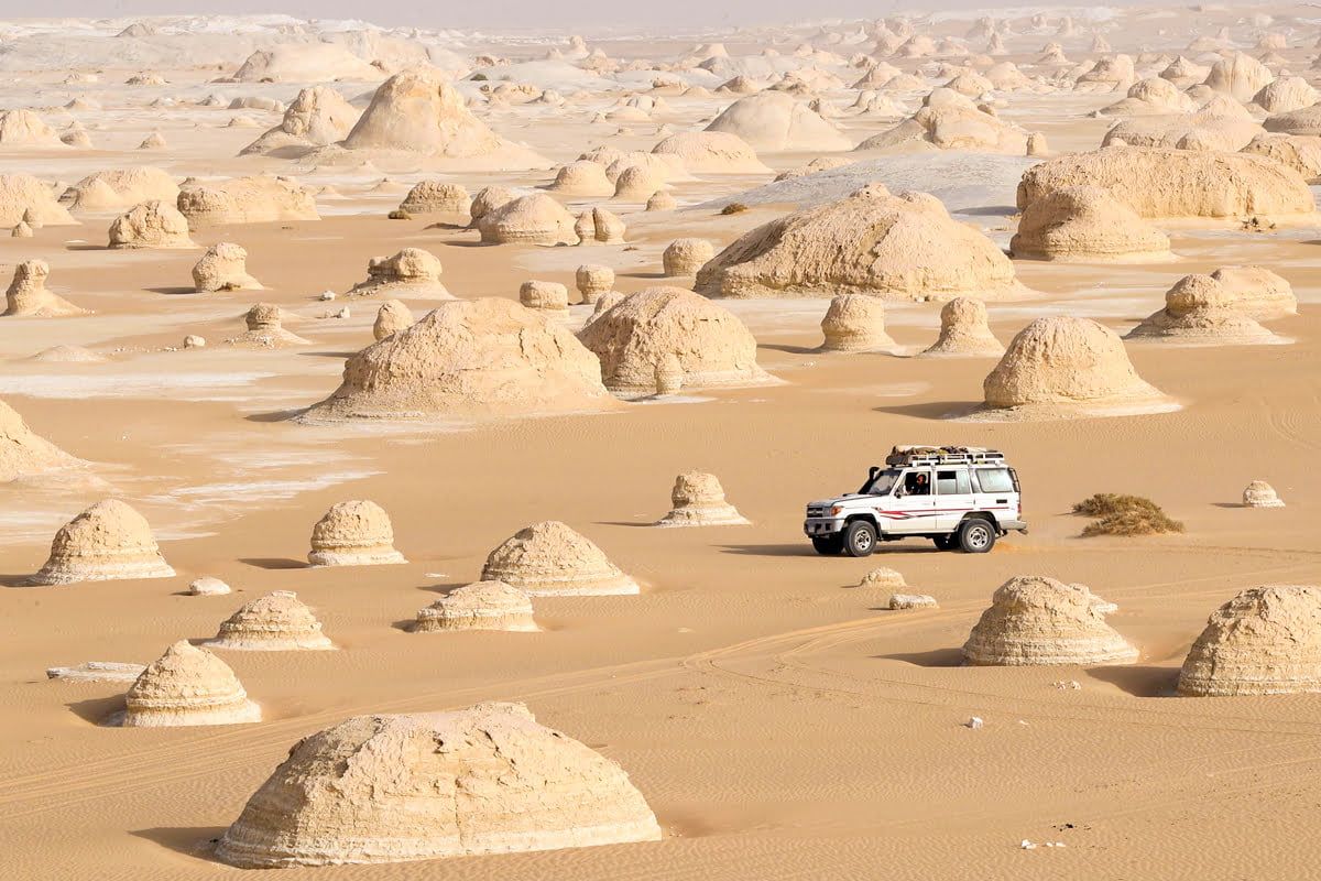Overnight Tour To White Desert and Bahariya Oasis photo
