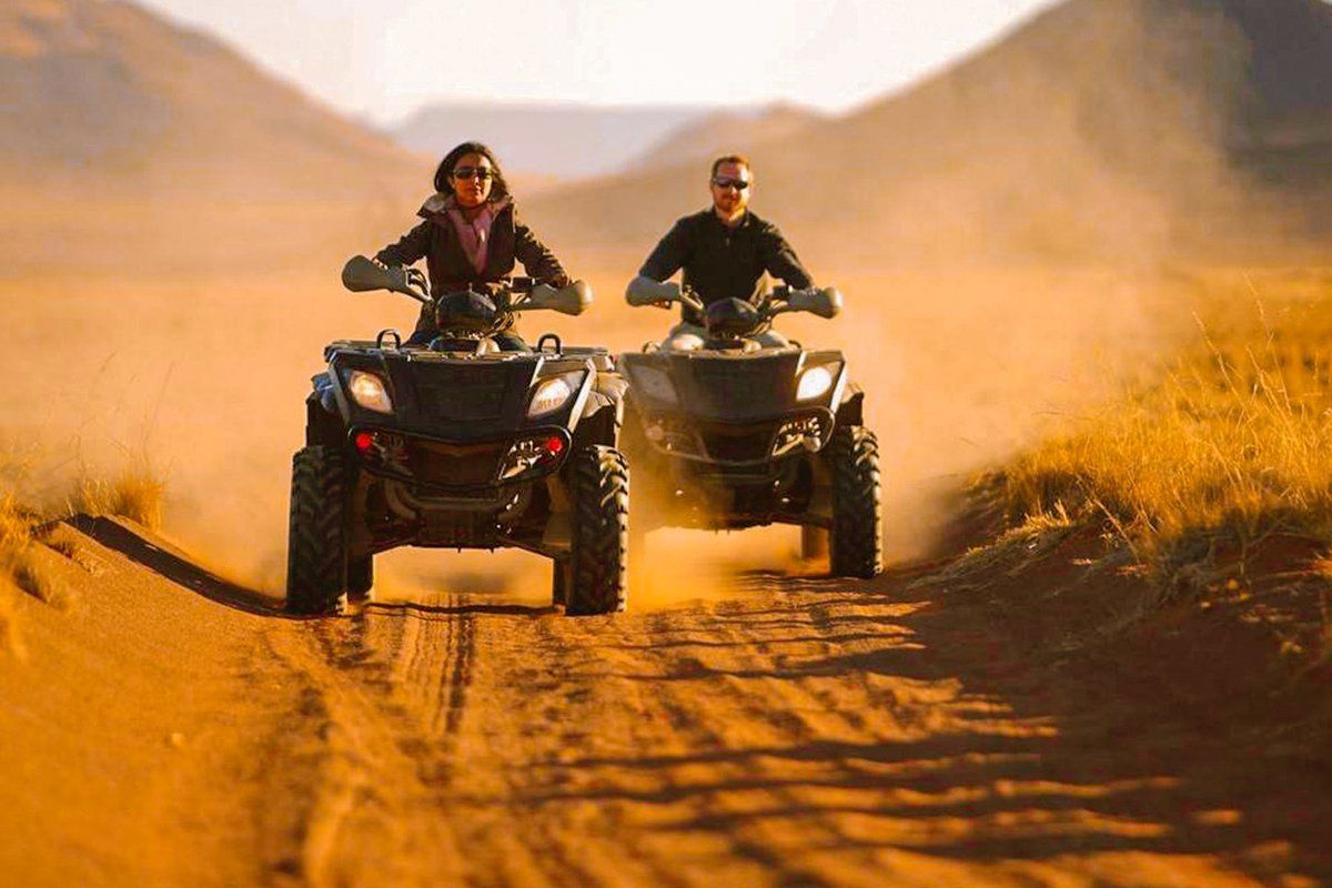 Morning Quad Bike Desert Safari photo
