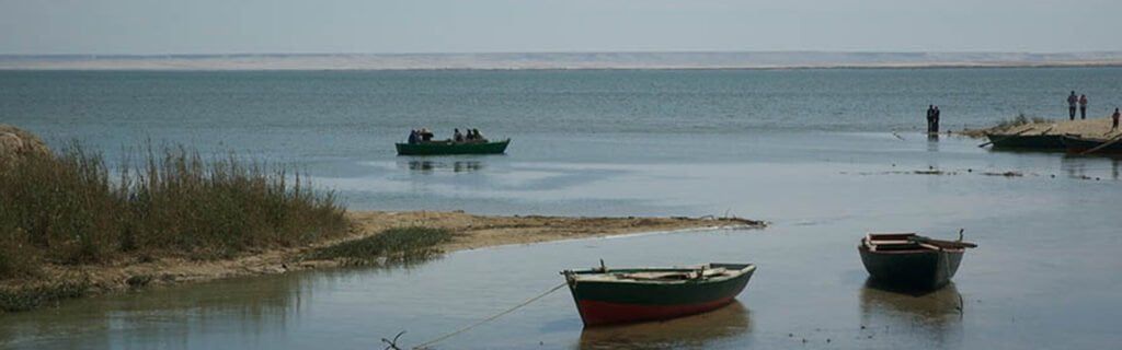 Lake Qarun In El Fayoum Oasis