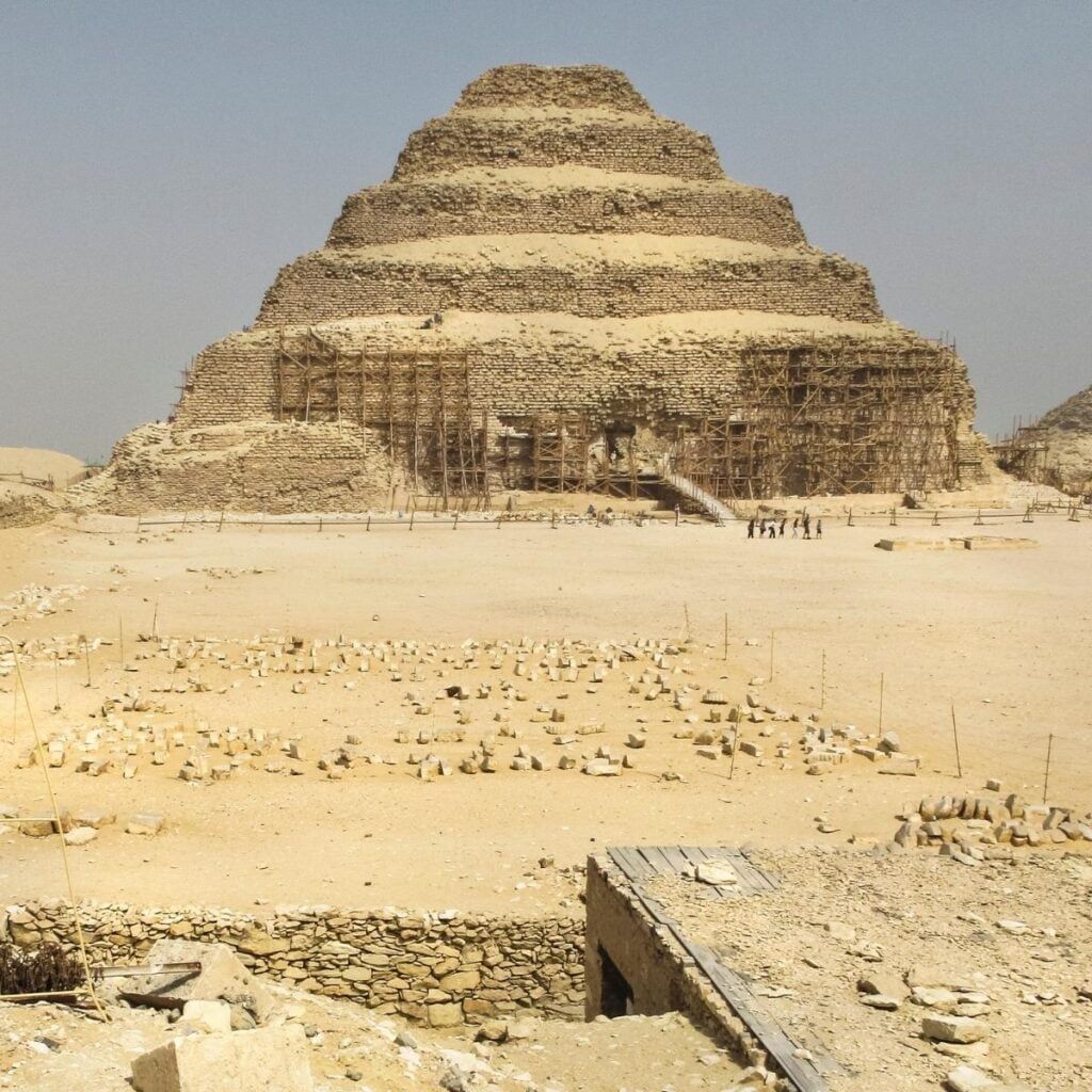 Tour to Pyramids, Sakkara and Grand Egyptian Museum From Sokhna Port