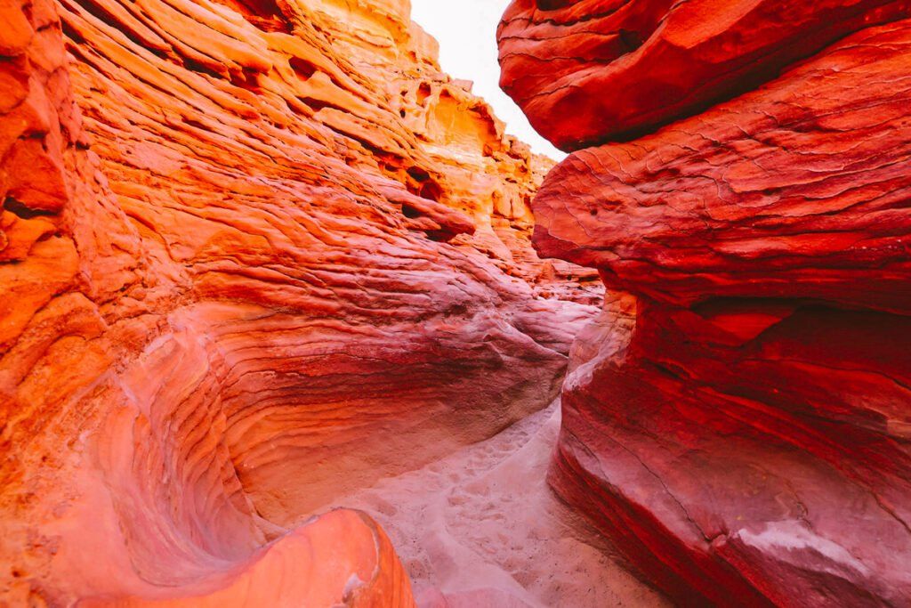 St Catherine and Colored Canyon by Jeep