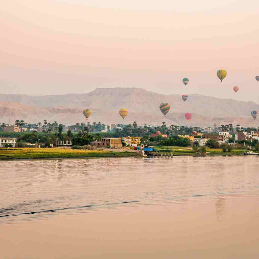 Luxor Hot Air Balloon Over the Valley of the Kings