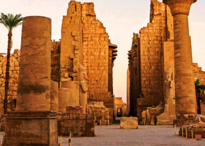 The Karnak Temple in Luxor, Egypt