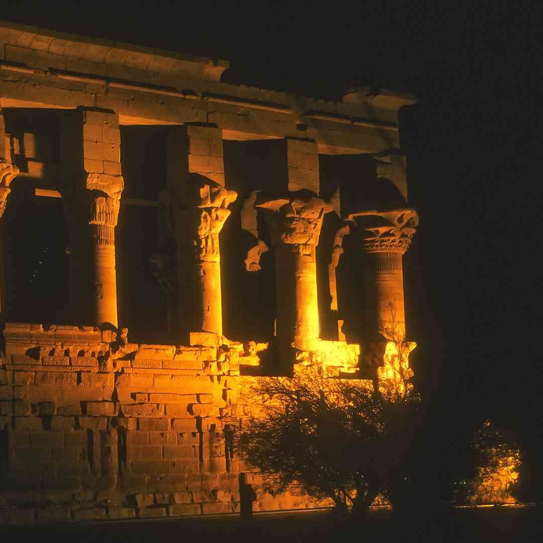 The Sound and Light Show Philae