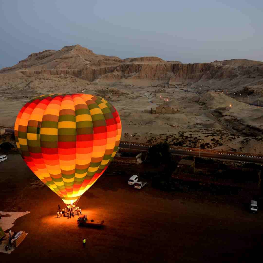 hot air balloon luxor price