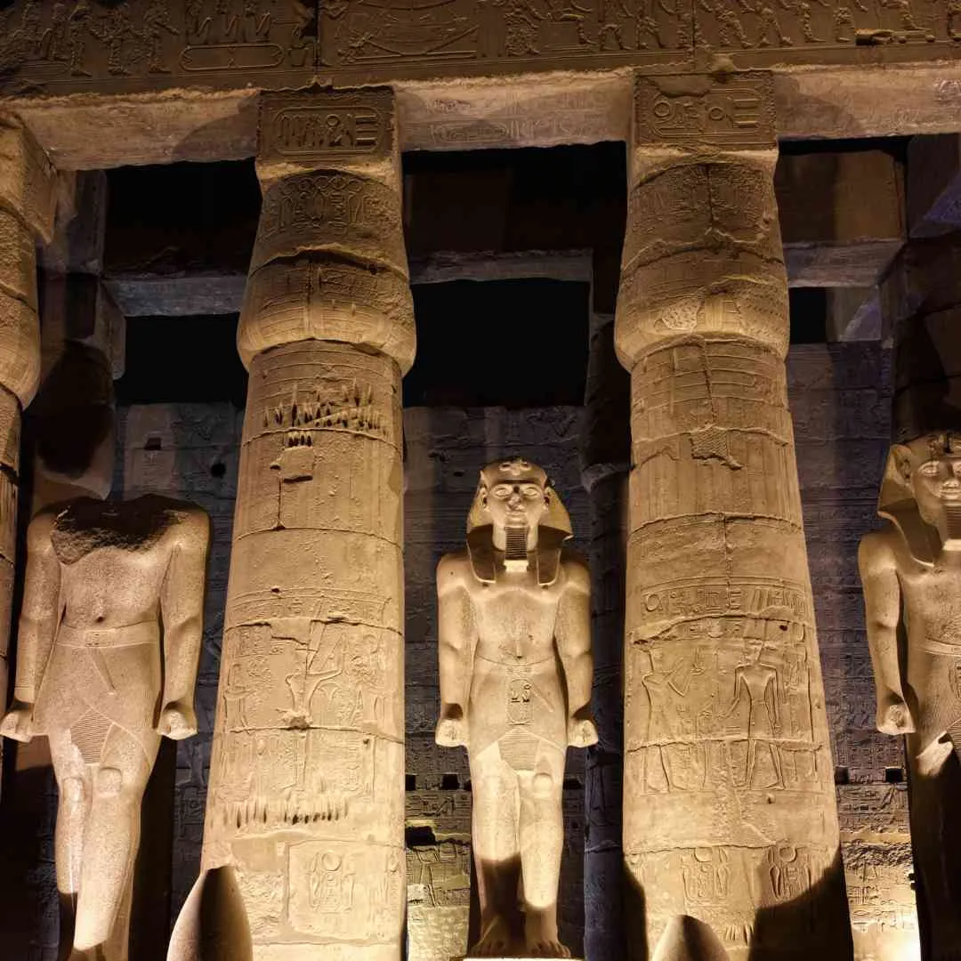 Nile cruise, Luxor temple