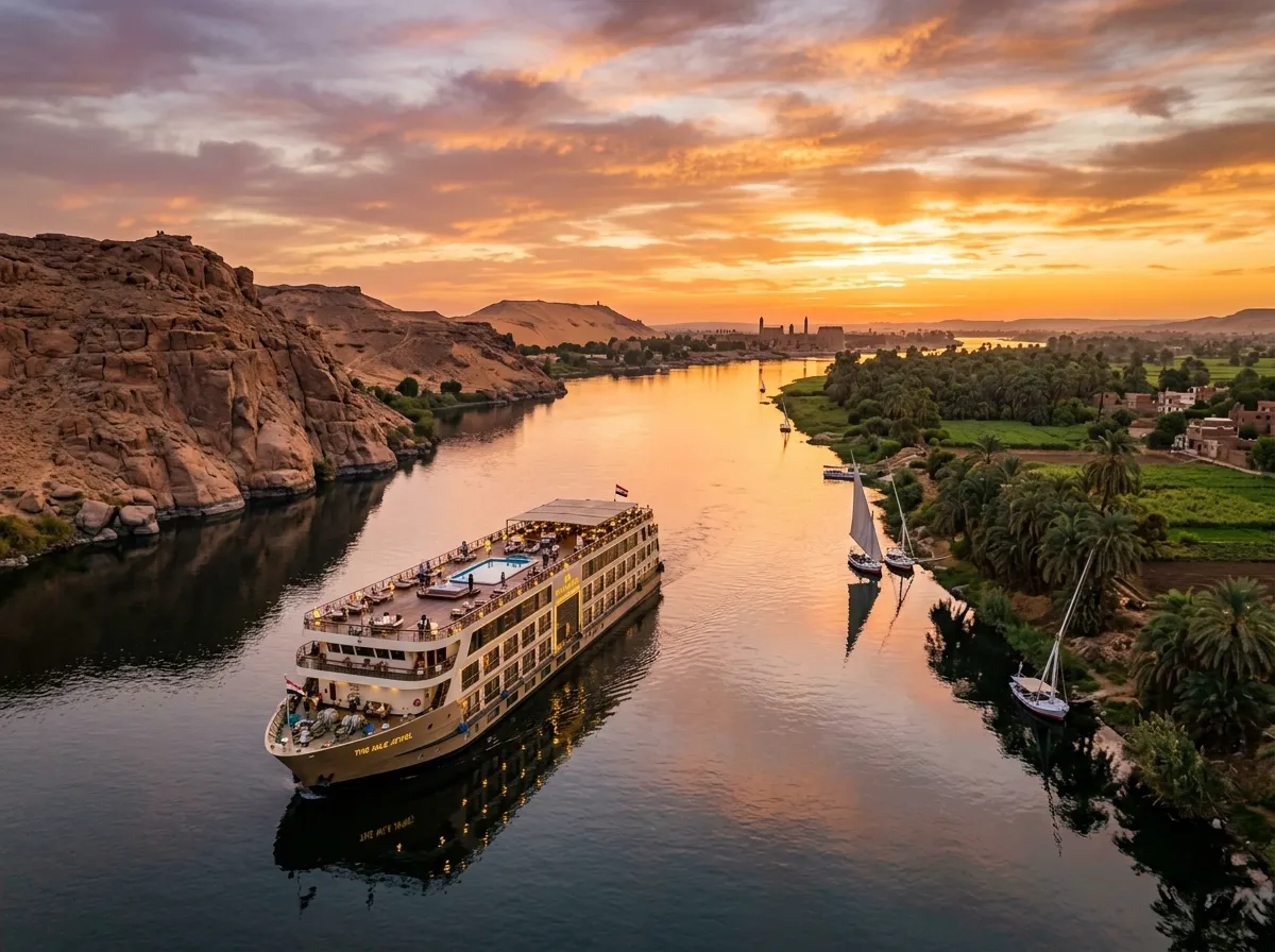 Sail Back to the Pyramids: 4-Day Nile Cruise from Aswan to Luxor